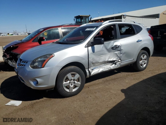 2015 Nissan Rogue Select S with VIN JN8AS5MV6FW754242, listed as a Copart auction lot 47730395 with NaN miles and Salvage Title. Bid and sale history available at carsss.com. Image 1.