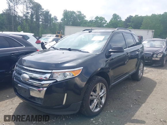 2013 Ford Edge Limited with VIN 2FMDK4KC2DBC42220, listed as a IAAI auction lot 42124486 with 186,326 mi miles. Bid and sale history available at carsss.com. Image 2.