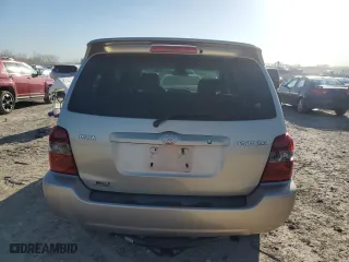 2007 Toyota Highlander with VIN JTEGD21A770165961, listed as a Copart auction lot 48361825 with 207,016 mi miles and Salvage Title. Bid and sale history available at carsss.com. Image 6.