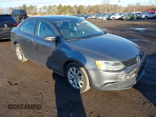 2012 Volkswagen Jetta Sedan SE w/Convenience PZEV with VIN 3VWDP7AJ9CM401574, listed as a IAAI auction lot 41488491 with 120,498 mi miles. Bid and sale history available at carsss.com. Image 1.
