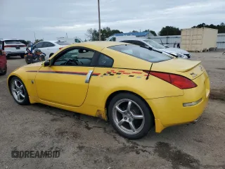 2005 Nissan 350Z Touring with VIN JN1AZ34E15M653473, listed as a Copart auction lot 80001114 with 192,727 mi miles and Non Repairable. Bid and sale history available at DreamBid. Image 2.