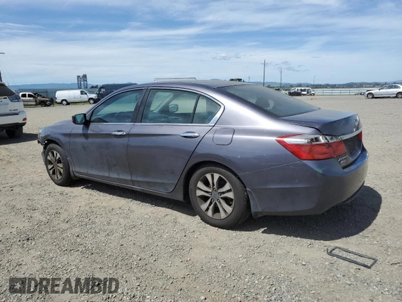 2014 Honda Accord LX z VIN 1HGCR2F36EA215580, wystawiony jako Copart lot #52792105 z przebiegiem 101 006 mil mil oraz Szkoda całkowita • Salvage title. Historia ofert i sprzedaży dostępna na DreamBid. Obrazek 2.