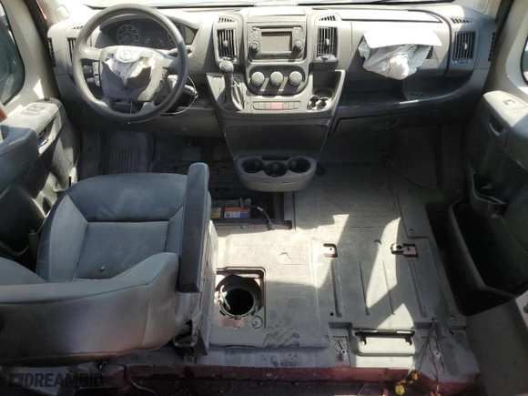 2015 Ram ProMaster Cargo Van with VIN 3C6TRVCG1FE509465, listed as a Copart auction lot 50229115 with 0 mi miles and Salvage Title. Bid and sale history available at carsss.com. Image 8.