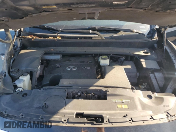 2015 Infiniti QX60 with VIN 5N1AL0MN8FC548333, listed as a Copart auction lot 55076595 with 131,308 mi miles and Salvage Title. Bid and sale history available at DreamBid. Image 13.
