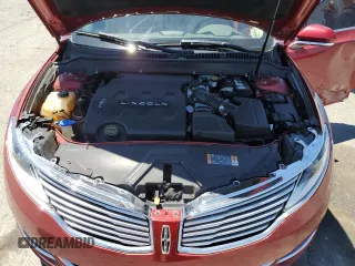 2016 Lincoln MKZ with VIN 3LN6L2GK9GR621263, listed as a Copart auction lot 61507285 with 119,395 mi miles and Salvage title. Bid and sale history available at DreamBid. Image 11.