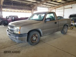 2003 Chevrolet Silverado 1500 Work Truck z VIN 1GCEC14X83Z226801, wystawiony jako Copart lot #60851155 z przebiegiem 100 437 mil mil oraz Czysty tytuł • Clean title. Historia ofert i sprzedaży dostępna na DreamBid. Obrazek 1.
