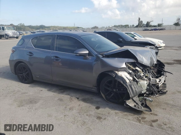 2015 Lexus CT 200h z VIN JTHKD5BH7F2213763, wystawiony jako Copart lot #55508155 z przebiegiem 112 395 mil mil oraz Szkoda całkowita • Salvage title. Historia ofert i sprzedaży dostępna na DreamBid. Obrazek 4.