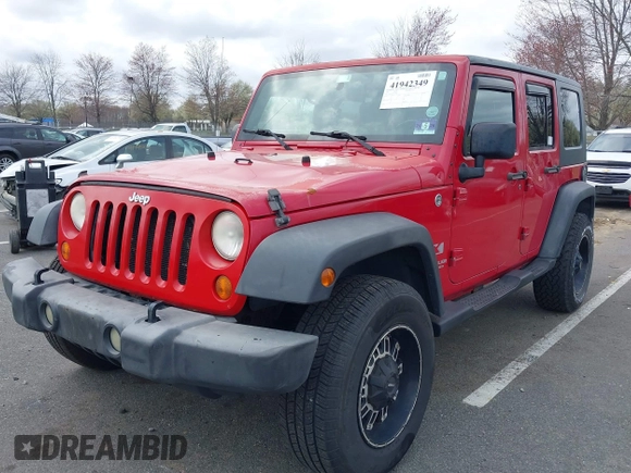 2007 Jeep Wrangler Unlimited X with VIN 1J4GA39197L120665, listed as a IAAI auction lot 41942349 with 189,860 mi miles and . Bid and sale history available at DreamBid. Image 19.