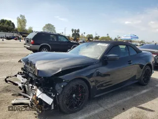 2025 BMW M4 z VIN WBS43BA07SCT61898, wystawiony jako Copart lot #48228345 z przebiegiem Nie podano mil oraz Szkody całkowita. Historia ofert i sprzedaży dostępna na DreamBid. Obrazek 1.