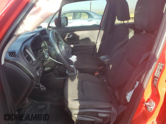 2018 Jeep Renegade Altitude with VIN ZACCJABBXJPH24174, listed as a Copart auction lot 50736845 with 87,712 mi miles and Salvage Title. Bid and sale history available at DreamBid. Image 7.