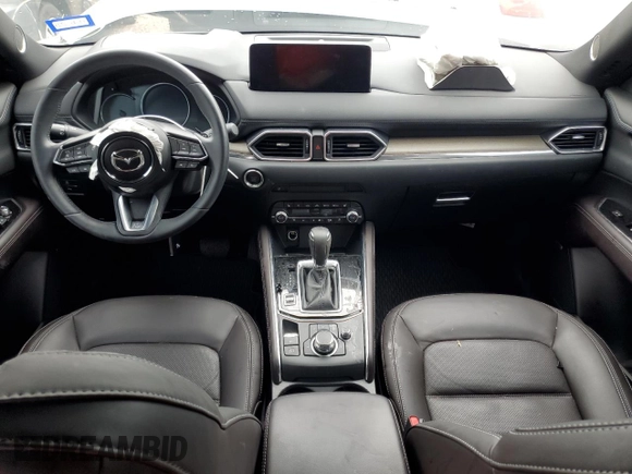 2024 Mazda CX-5 2.5 Turbo Signature with VIN JM3KFBXYXR0366308, listed as a Copart auction lot 83253424 with 8,741 mi miles and Salvage Title. Bid and sale history available at carsss.com. Image 8.