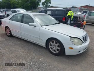 2000 Mercedes-Benz S 320/430/500 with VIN WDBNG75JXYA059766, listed as a IAAI auction lot 42639879 with Not provided miles and . Bid and sale history available at DreamBid. Image 1.