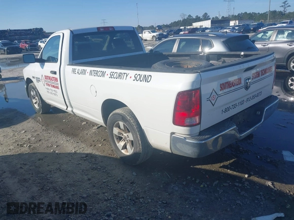 2019 Ram 1500 Classic Tradesman with VIN 3C6JR6DT7KG561514, listed as a IAAI auction lot 41556666 with 163,687 mi miles. Bid and sale history available at carsss.com. Image 3.