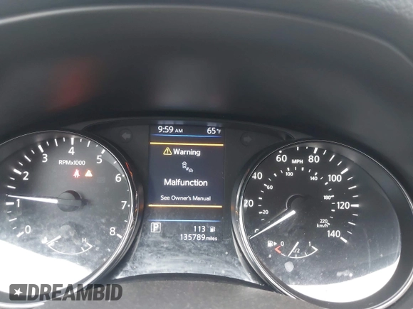 2018 Nissan Rogue SV with VIN JN8AT2MT6JW489275, listed as a IAAI auction lot 41969868 with 135,789 mi miles and . Bid and sale history available at DreamBid. Image 7.