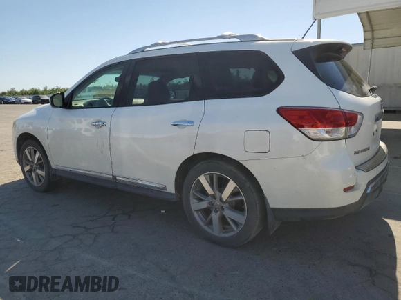 2013 Nissan Pathfinder SL with VIN 5N1AR2MN5DC658490, listed as a Copart auction lot 56320425 with 147,317 mi miles and Salvage title. Bid and sale history available at DreamBid. Image 2.