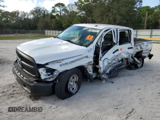 2021 Ram 1500 Tradesman z VIN 3C6RR6KT2MG595322, wystawiony jako Copart lot #80621334 z przebiegiem Nie podano mil oraz Nie do naprawy • Non repairable. Historia ofert i sprzedaży dostępna na DreamBid. Obrazek 1.