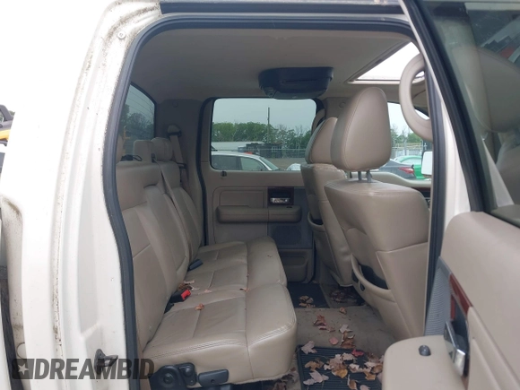 2008 Ford F-150 XLT with VIN 1FTPW14548FC05886, listed as a IAAI auction lot 42342447 with 173,079 mi miles and . Bid and sale history available at DreamBid. Image 8.