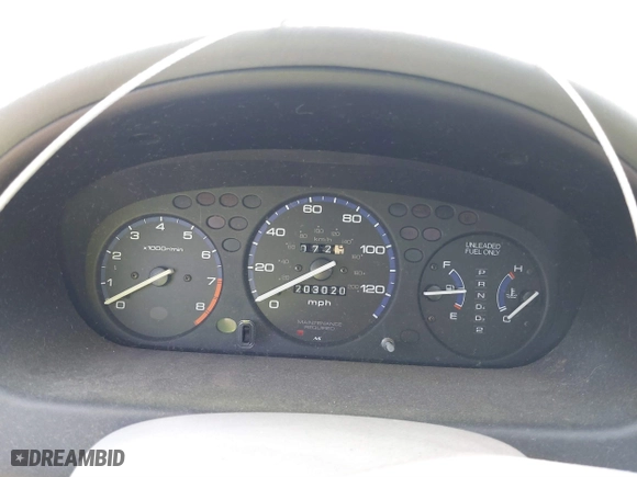 1998 Honda Civic EX with VIN 1HGEJ8249WL057484, listed as a IAAI auction lot 41776124 with 203,020 mi miles. Bid and sale history available at carsss.com. Image 7.