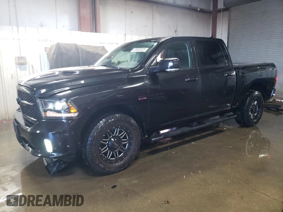 2017 Ram 1500 Sport z VIN 1C6RR7MT3HS829503, wystawiony jako Copart lot #45883325 z przebiegiem 49 669 mil mil oraz Szkoda całkowita • Salvage title. Historia ofert i sprzedaży dostępna na DreamBid. Obrazek 1.