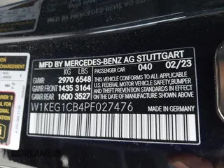 2023 Mercedes-Benz EQE 350 z VIN W1KEG1CB4PF027476, wystawiony jako IAAI lot #40777410 z przebiegiem 7 276 mil mil oraz . Historia ofert i sprzedaży dostępna na DreamBid. Obrazek 9.