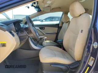 2013 Hyundai Elantra Limited with VIN 5NPDH4AE7DH179786, listed as a Copart auction lot 52531825 with 147,850 mi miles and Salvage Title. Bid and sale history available at DreamBid. Image 7.