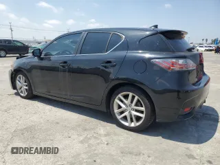 2016 Lexus CT 200h with VIN JTHKD5BH1G2264547, listed as a Copart auction lot 54964895 with 57,305 mi miles and Salvage Title. Bid and sale history available at carsss.com. Image 2.