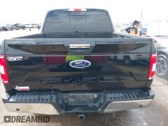 2018 Ford F-150 XL with VIN 1FTEW1E51JFD38844, listed as a IAAI auction lot 41911102 with 116,887 mi miles. Bid and sale history available at carsss.com. Image 17.