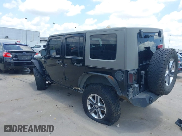 2008 Jeep Wrangler Unlimited Sahara with VIN 1J4GB59198L619802, listed as a IAAI auction lot 42361793 with 272,295 mi miles and . Bid and sale history available at DreamBid. Image 3.
