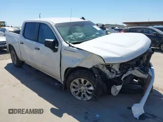 2022 Chevrolet Silverado 1500 Custom with VIN 1GCPABEK2NZ519572, listed as a IAAI auction lot 41763698 with 48,985 mi miles and . Bid and sale history available at DreamBid. Image 1.