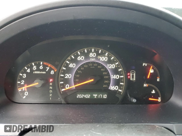 2008 Honda Odyssey EX-L with VIN 5FNRL38798B046554, listed as a Copart auction lot 54378125 with 202,402 mi miles and Clean Title. Bid and sale history available at carsss.com. Image 9.