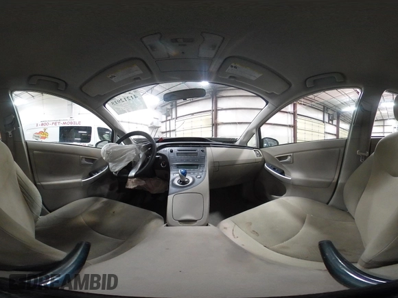 2011 Toyota Prius I with VIN JTDKN3DU0B0272740, listed as a IAAI auction lot 41212915 with 105,587 mi miles and . Bid and sale history available at DreamBid. Image 20.