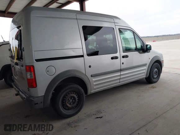 2010 Ford Transit Connect XL with VIN NM0LS6AN8AT028971, listed as a IAAI auction lot 41568507 with 238,621 mi miles and . Bid and sale history available at DreamBid. Image 4.