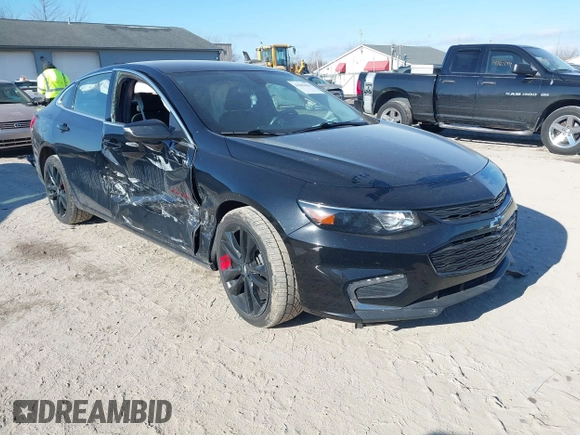2018 Chevrolet Malibu LT with VIN 1G1ZD5ST7JF197384, listed as a IAAI auction lot 41082036 with 124,277 mi miles. Bid and sale history available at carsss.com. Image 1.