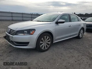 2012 Volkswagen Passat SEL with VIN 1VWCP7A39CC025621, listed as a Copart auction lot 87327604 with 78,813 mi miles and Salvage Title. Bid and sale history available at carsss.com. Image 1.