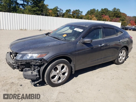 2012 Honda Crosstour EX-L with VIN 5J6TF2H59CL005282, listed as a Copart auction lot 74515274 with 122,094 mi miles and Salvage Title. Bid and sale history available at carsss.com. Image 1.