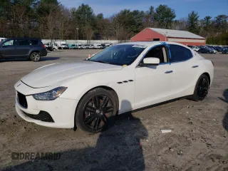 2014 Maserati Ghibli S Q4 z VIN ZAM57RTA3E1085942, wystawiony jako Copart lot #50587295 z przebiegiem 68 912 mil mil oraz Nie do naprawy. Historia ofert i sprzedaży dostępna na DreamBid. Obrazek 1.