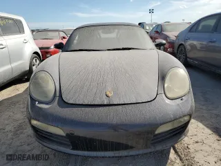 2007 Porsche Boxster with VIN WP0CA29897U710421, listed as a Copart auction lot 75128024 with 0 mi miles and Salvage Title. Bid and sale history available at carsss.com. Image 5.