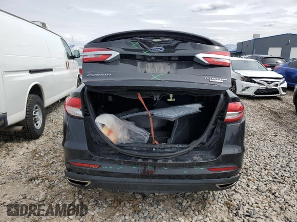 2019 Ford Fusion Titanium with VIN 3FA6P0K9XKR269374, listed as a Copart auction lot 50126815 with 86,164 mi miles and Salvage Title. Bid and sale history available at carsss.com. Image 6.