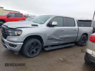 2020 Ram 1500 Big Horn with VIN 1C6SRFFT0LN284358, listed as a IAAI auction lot 41352956 with 70,693 mi miles. Bid and sale history available at carsss.com. Image 14.