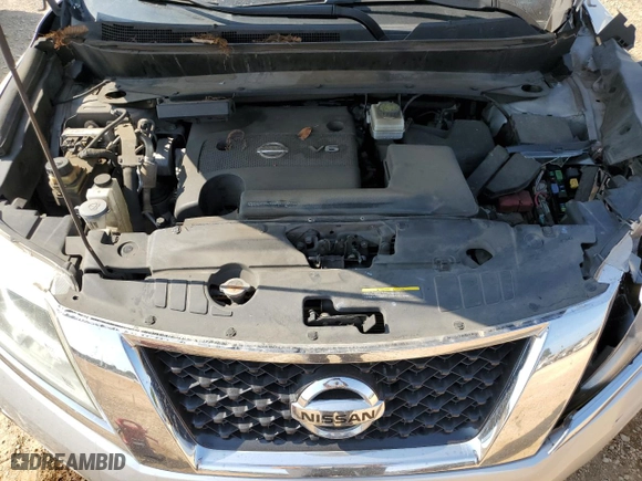 2016 Nissan Pathfinder SV with VIN 5N1AR2MN1GC663352, listed as a Copart auction lot 83157784 with 225,039 mi miles and Salvage Title. Bid and sale history available at carsss.com. Image 12.