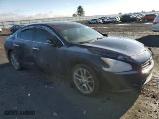 2009 Nissan Maxima 3.5 S with VIN 1N4AA51E09C859907, listed as a Copart auction lot 88718975 with 0 mi miles and Salvage Title. Bid and sale history available at carsss.com. Image 4.
