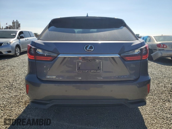 2019 Lexus RX with VIN 2T2BGMCA0KC039501, listed as a Copart auction lot 46646425 with 76,443 mi miles and Salvage Title. Bid and sale history available at carsss.com. Image 6.