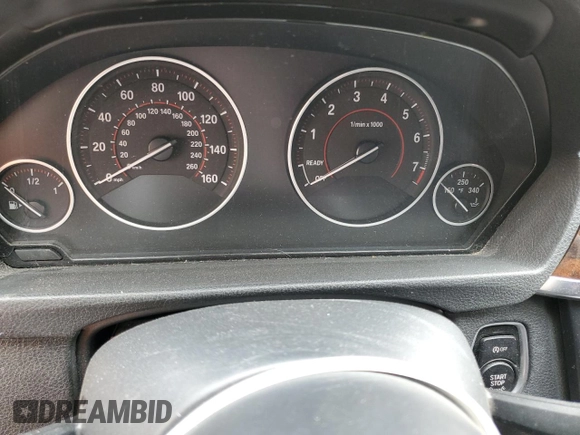 2014 BMW 3 Series 328i Gran Turismo xDrive with VIN WBA3X5C5XED559131, listed as a Copart auction lot 51687465 with Not provided miles and Salvage title. Bid and sale history available at DreamBid. Image 9.