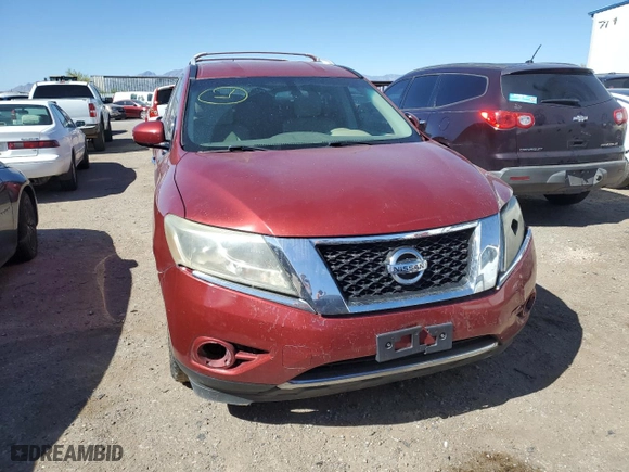 2015 Nissan Pathfinder S with VIN 5N1AR2MN7FC660423, listed as a Copart auction lot 47952334 with 137,913 mi miles and Salvage Title. Bid and sale history available at carsss.com. Image 5.