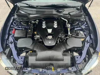 2015 Maserati Ghibli z VIN ZAM57XSA2F1159438, wystawiony jako Copart lot #49187735 z przebiegiem 73 996 mil mil oraz Szkoda całkowita • Salvage title. Historia ofert i sprzedaży dostępna na DreamBid. Obrazek 9.