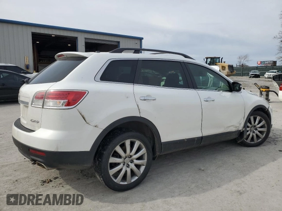 2008 Mazda CX-9 Grand Touring with VIN JM3TB38A680150350, listed as a Copart auction lot 46685515 with 228,987 mi miles and Salvage Title. Bid and sale history available at DreamBid. Image 3.