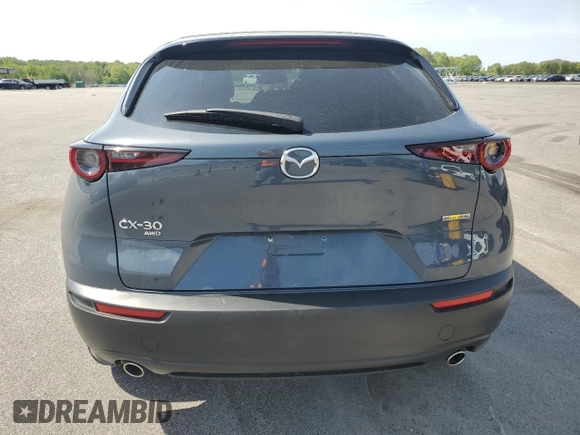 2024 Mazda CX-30 S Carbon Edition z VIN 3MVDMBCM1RM659830, wystawiony jako Copart lot #56556985 z przebiegiem 20 048 mil mil oraz Szkoda całkowita • Salvage title. Historia ofert i sprzedaży dostępna na DreamBid. Obrazek 6.