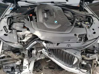 2018 BMW 7 Series 740i with VIN WBA7E2C56JG741911, listed as a Copart auction lot 63716373 with 45,059 mi miles. Bid and sale history available at carsss.com. Image 12.