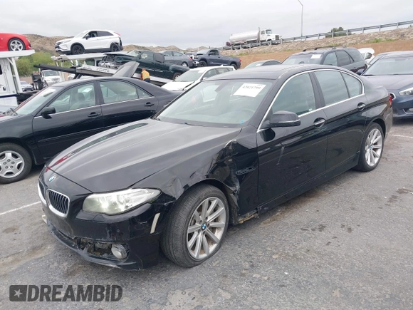 2015 BMW 5 Series 535i with VIN WBA5B1C55FD922761, listed as a IAAI auction lot 42021799 with 118,592 mi miles and . Bid and sale history available at carsss.com. Image 17.