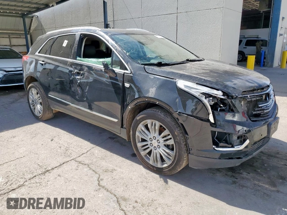 2018 Cadillac XT5 Premium Luxury AWD with VIN 1GYKNFRS6JZ116893, listed as a Copart auction lot 61195275 with 150,618 mi miles and Salvage title. Bid and sale history available at DreamBid. Image 4.